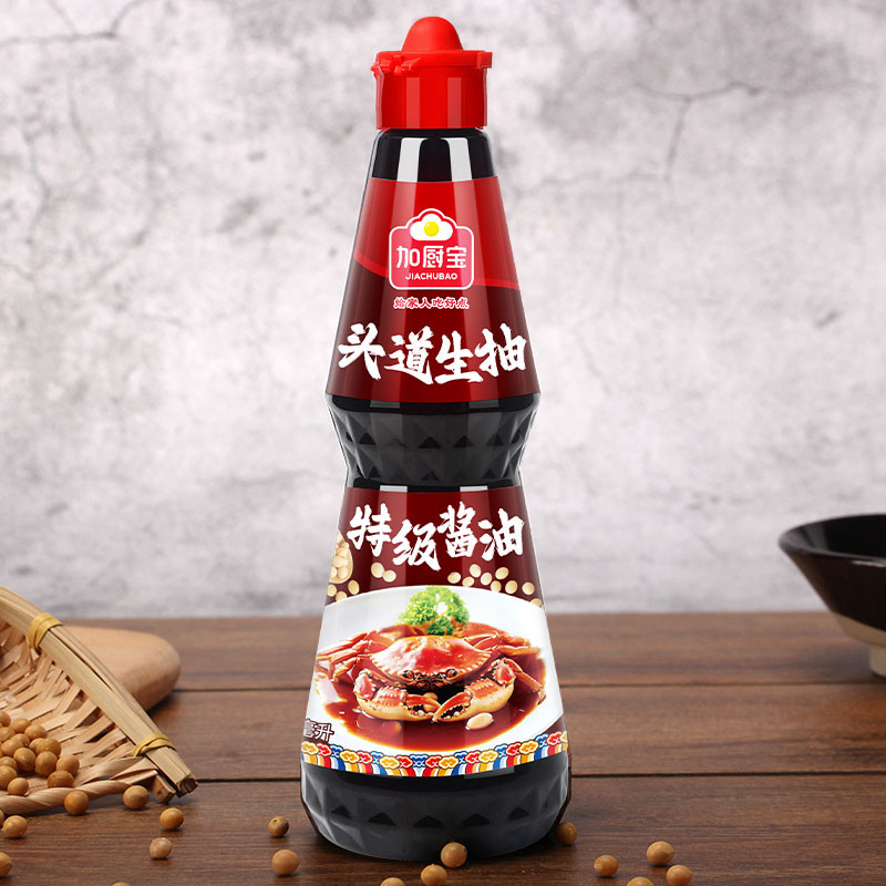Marinata di cucina Color chiaro scuro Salsa di soia Condimento 400 ml