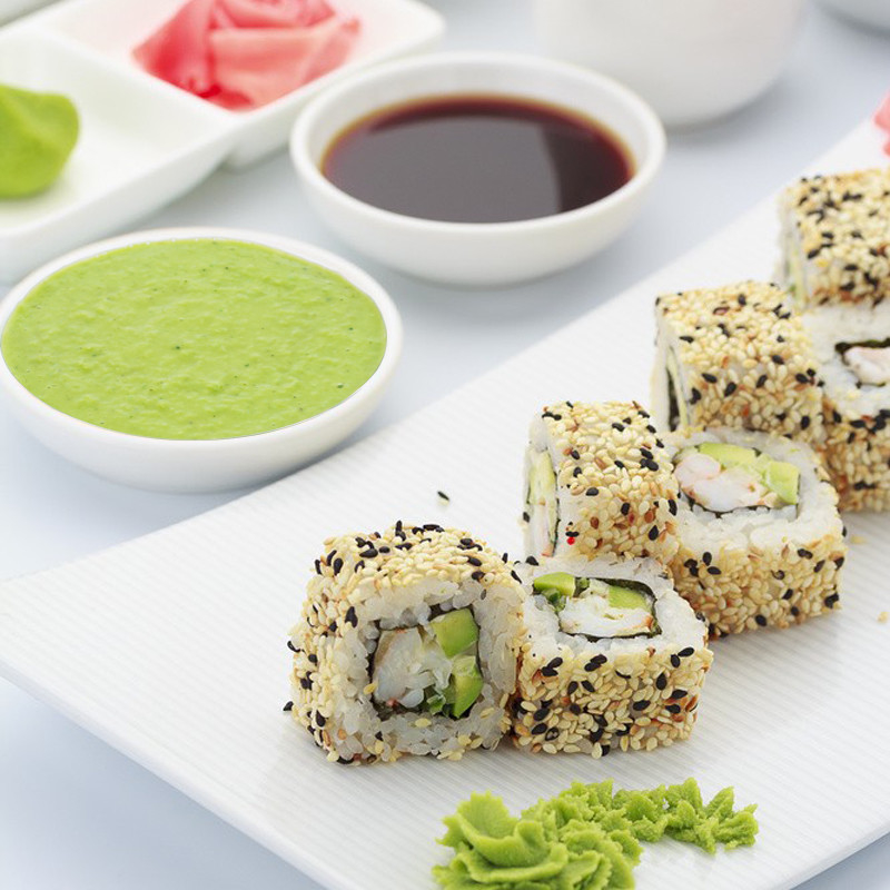 Wasabi giapponese Condimento Salsa Ronchiola Pastina 43g Per Pesce Sushi Sashimi Barbecue
