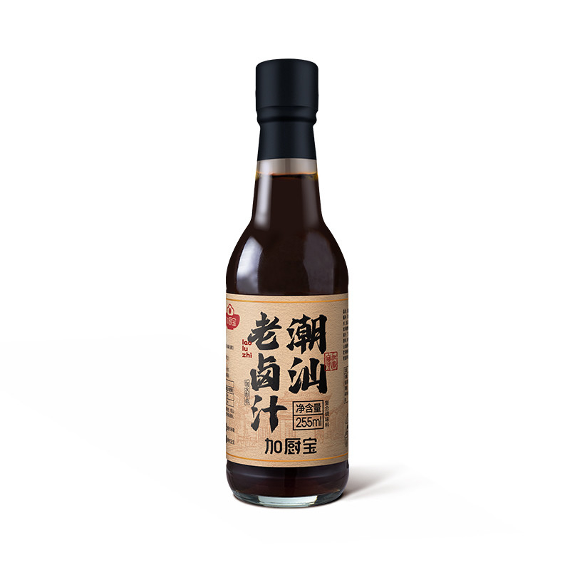 Aggiungi tesoro di cucina Chaoshan vecchia marinata bottiglia di vetro vecchia marinata marinata anatra carne d'oca salsa di manzo di manzo marinata famiglia 255ml