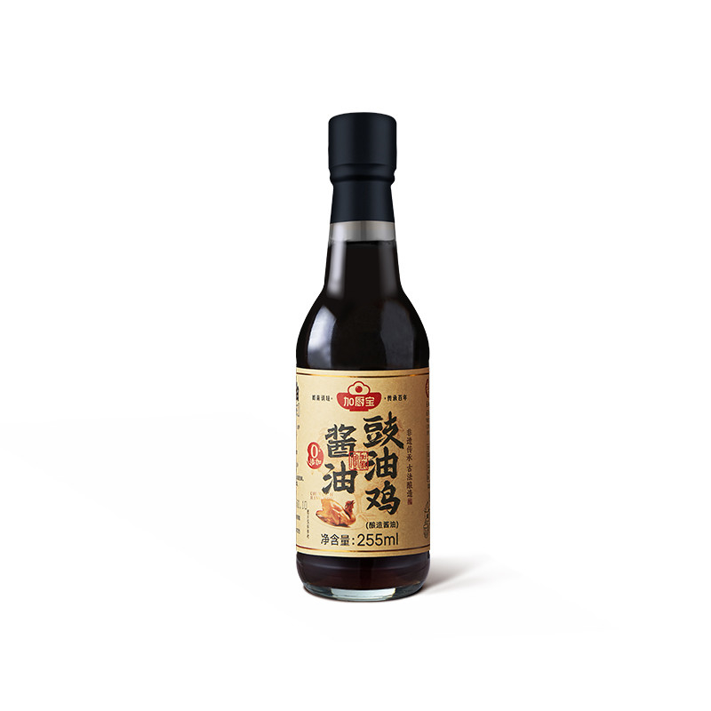 JCB Salsa di soia Salsa di pollo Colorate marinate Ali di pollo arrosto Condimento freddo Salsa di soia fritta 255ml