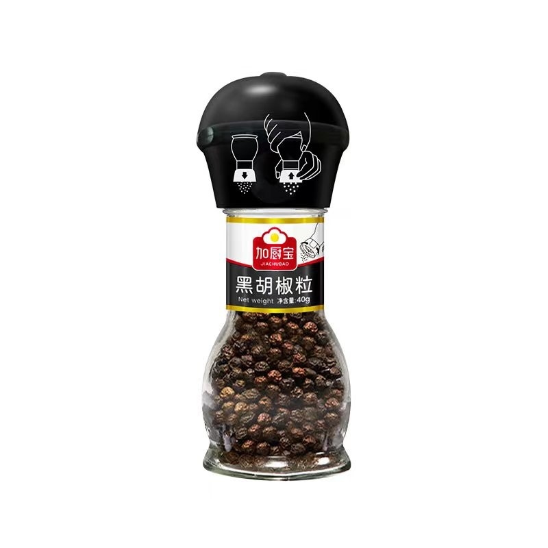 JCB Black Peppercorns Specialità Home Commercial Pepper Grinder Spice condimento per bistecche